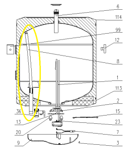 Ablaufrohr 490mm