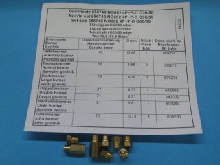 Düsensatz Ng500 48/8 D G30/5