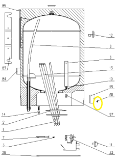 Abdeckung  Ehs 50