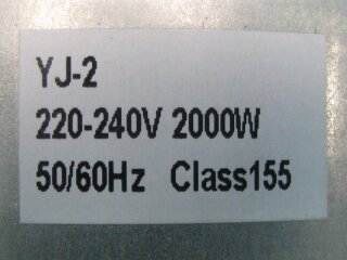 Motor 230V Ac 2000w