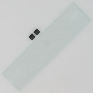 Glas 323x81x4 Mm