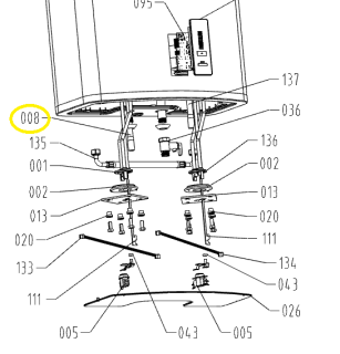 Ablaufrohr 1330 Mm