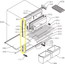 Überdeckprofil Hzi 54 L880 Pvc