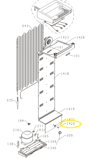 Abstandshalter A6 Rb 070